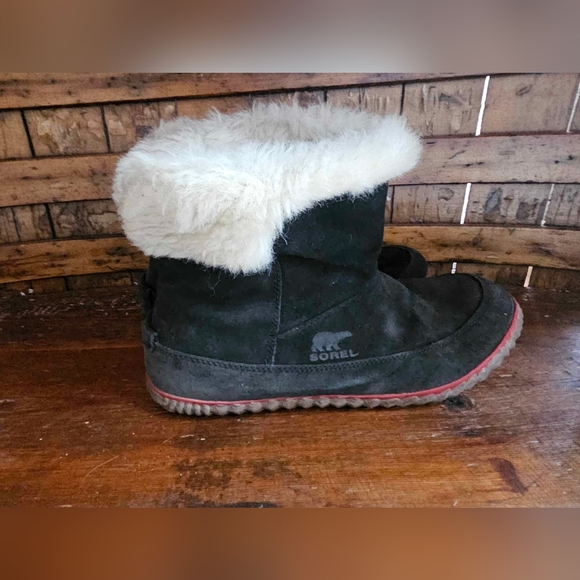 Sorel Fleece Lined Booties Size 10 - Picture 8 of 8